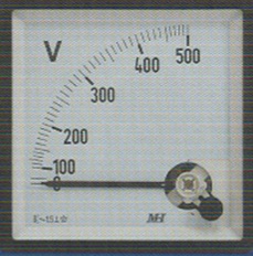 MH 96x96 90 Analogue AC Voltmeter