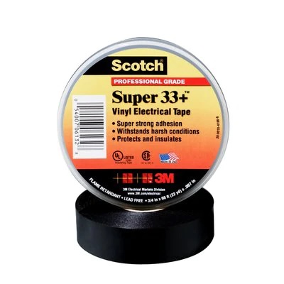 3M Super 33+ 3/4&quot; x 66' x 7mil