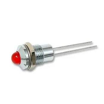 Ø5mm LED Metal Red