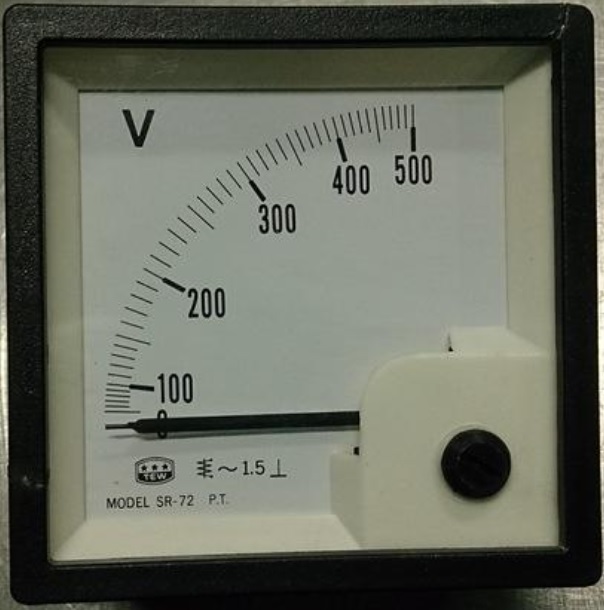 TEW 96x96 90 Analogue AC Voltmeter