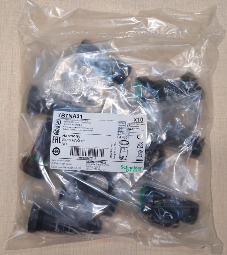 SCHNEIDER ELECTRIC XB7NA31 (10/bag)