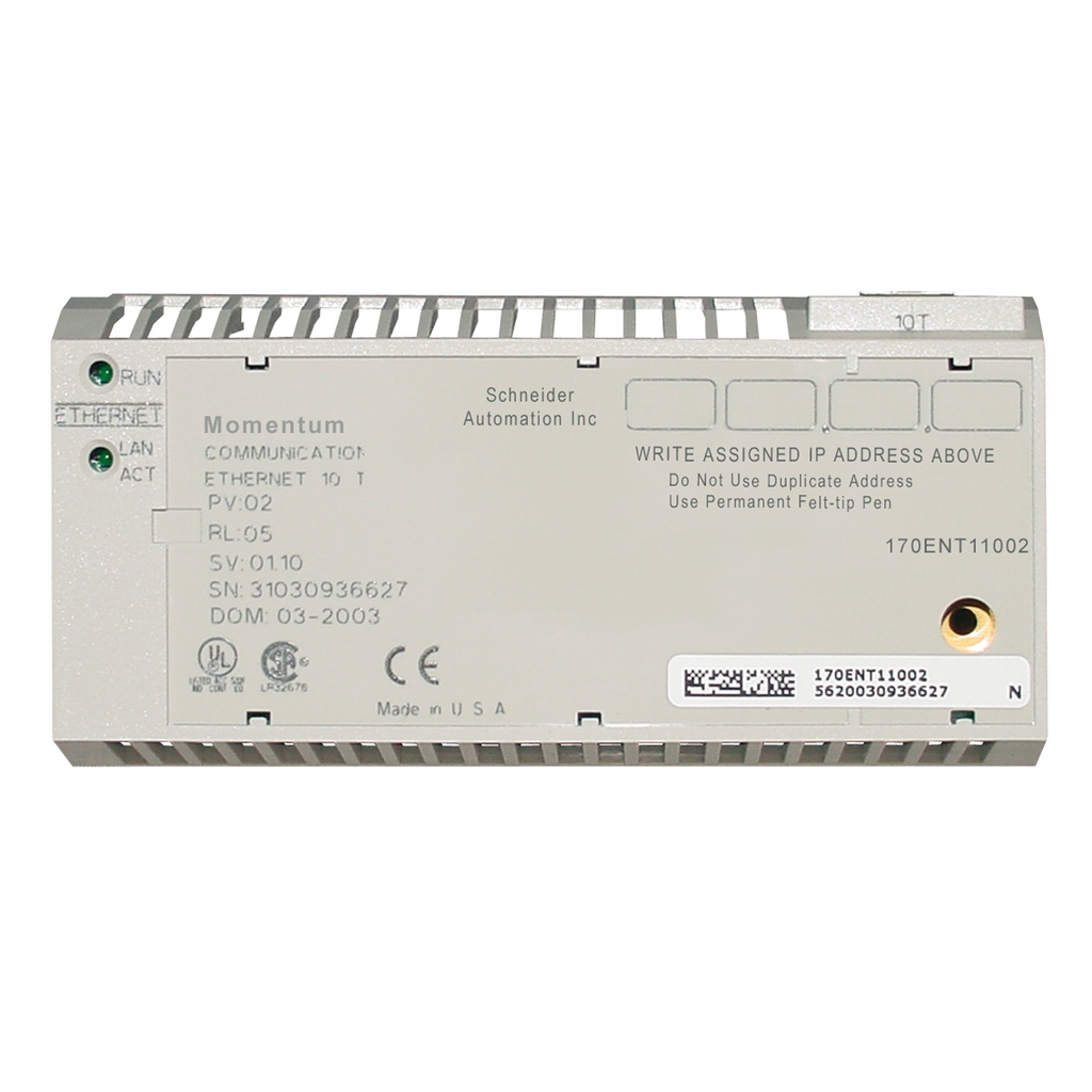 SCHNEIDER ELECTRIC 170ENT11002
