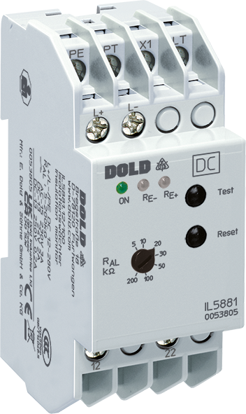 DOLD IL5881.12/100 DC12-280V 5-200kΩ