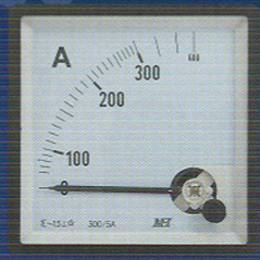 MH 96x96 90 Analogue AC Ammeter, CT operated
