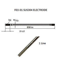 [OMRON.F03-01.SUS304] OMRON F03-01 SUS304 ELECTRODE