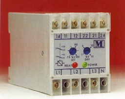 [MULTITEK.M200-V34C.220V50Hz] MULTITEK M200-V34C 220VAC L-N 3P4W Combined Over and Under Voltage Relay